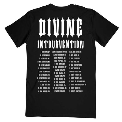 SLAYER Attractive T-Shirt, Divine Intervention 2014 Dates