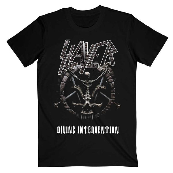 SLAYER Attractive T-Shirt, Divine Intervention 2014 Dates