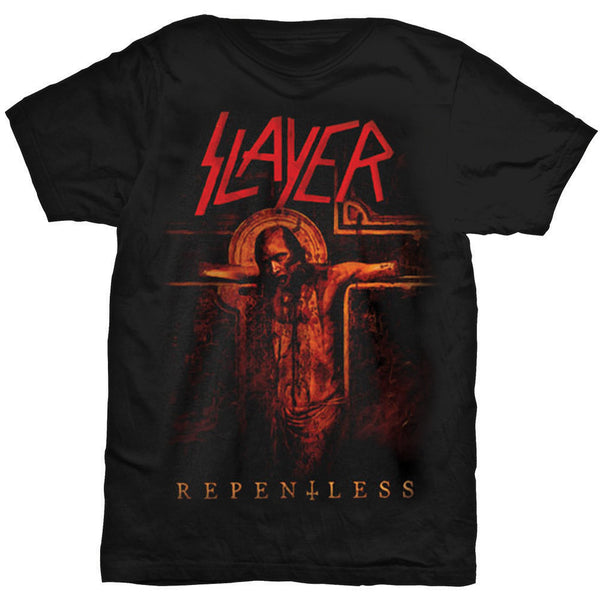 SLAYER Attractive T-Shirt, Crucifix