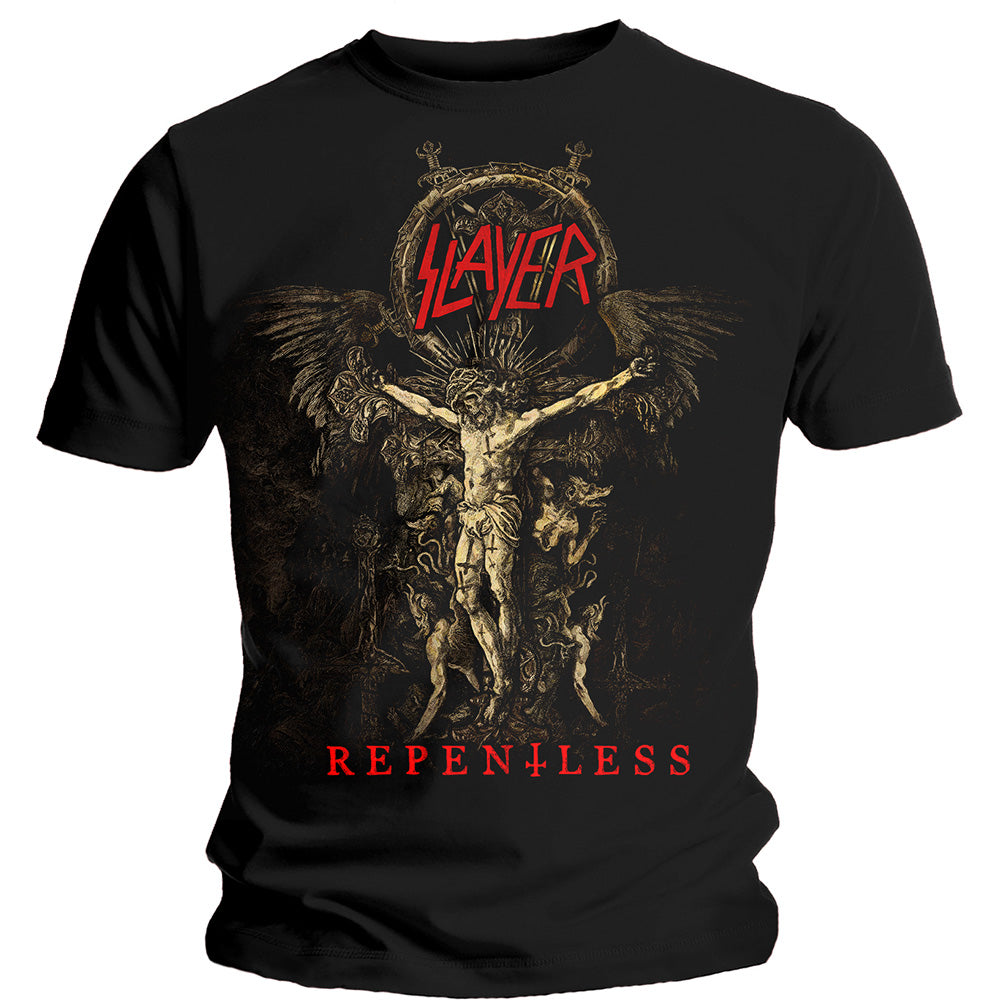 SLAYER Attractive T-Shirt, Cruciform Skeletal