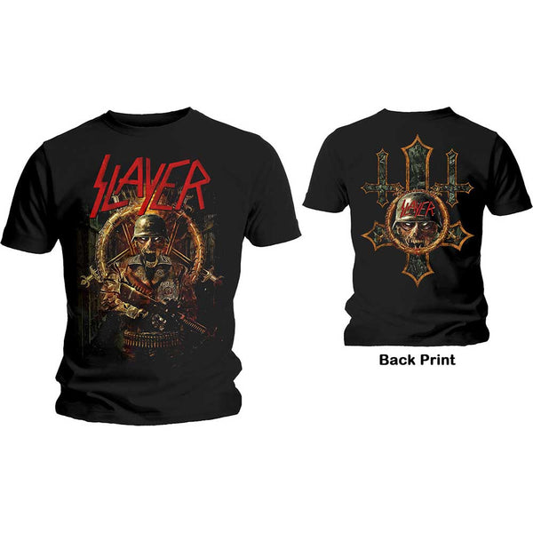 SLAYER Attractive T-Shirt, Hard Cover Comic Book