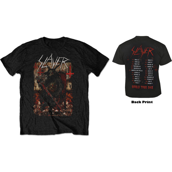 SLAYER Attractive T-Shirt, Hellthrone European Tour 2018