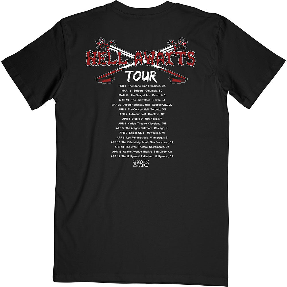 SLAYER Attractive T-Shirt, Hell Awaits Tour