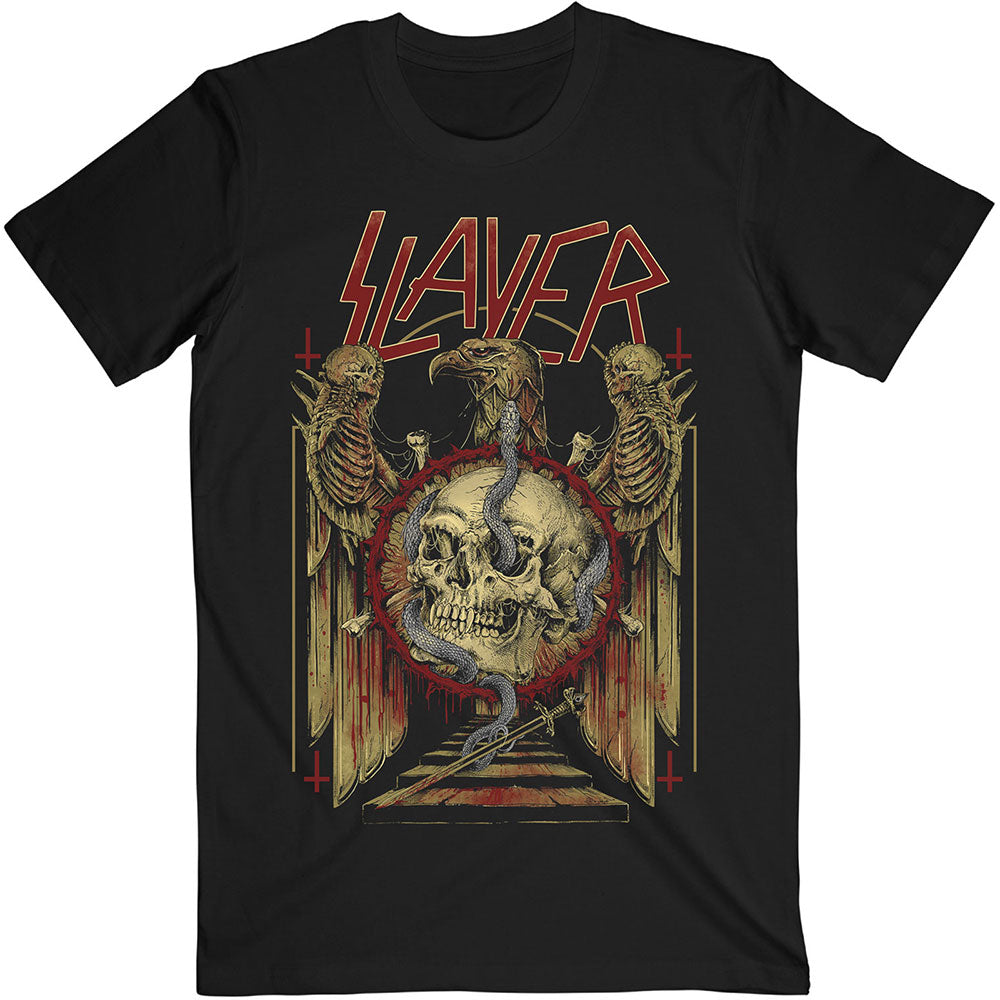 SLAYER Attractive T-Shirt, Eagle & Serpent