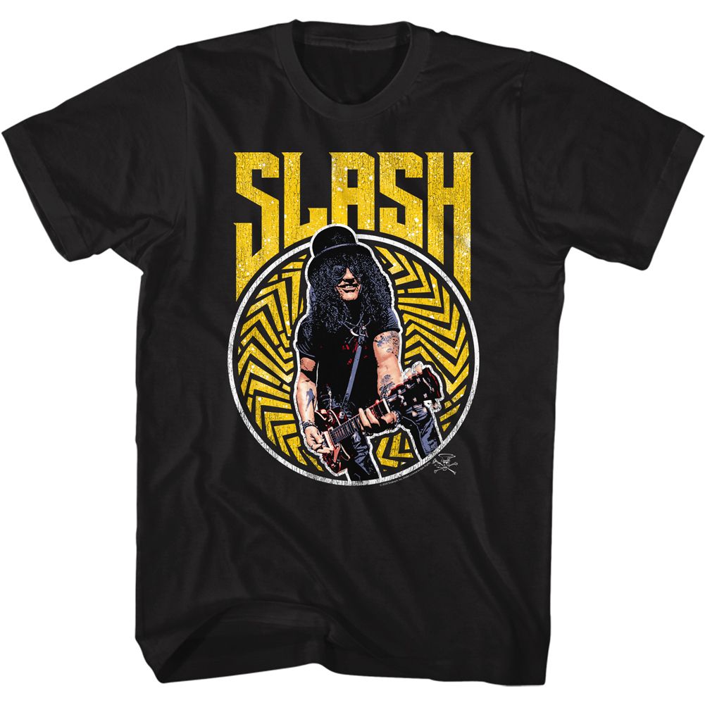 SLASH Eye-Catching T-Shirt, Yellow