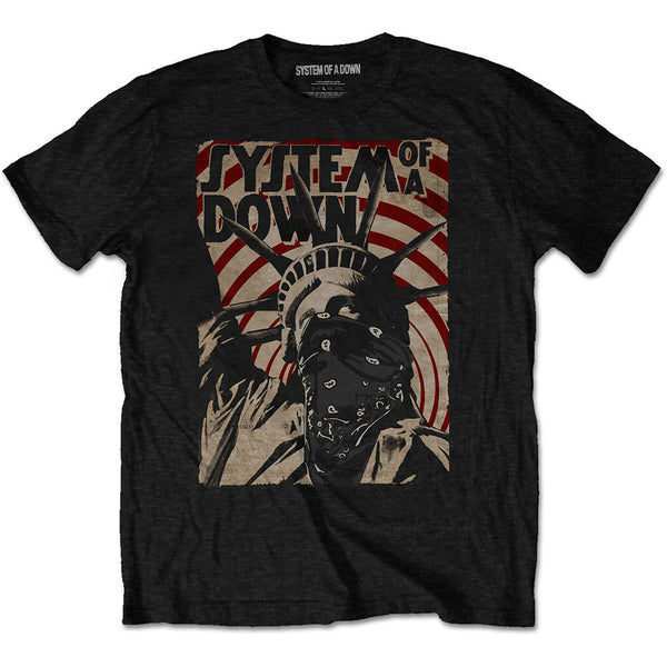 SYSTEM OF A DOWN Attractive T-Shirt, Liberty Bandit