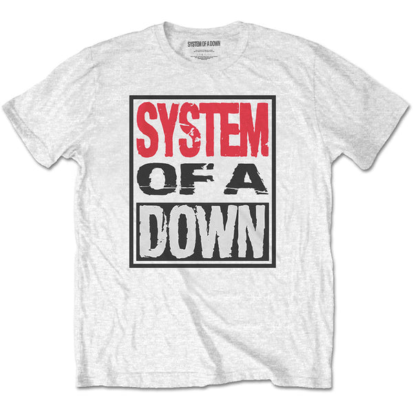 SYSTEM OF A DOWN Attractive T-Shirt, Triple Stack Box
