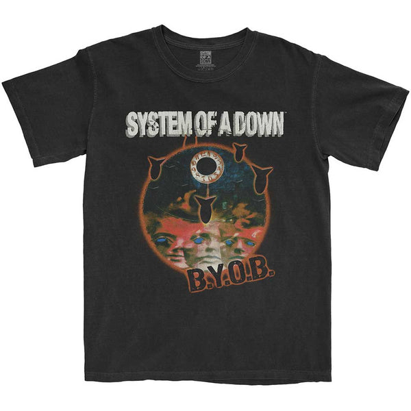 SYSTEM OF A DOWN Attractive T-Shirt, Byob Classic
