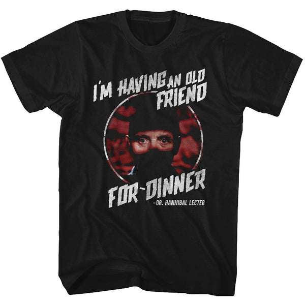 SILENCE OF THE LAMBS Terrific T-Shirt, Friend For Dinner