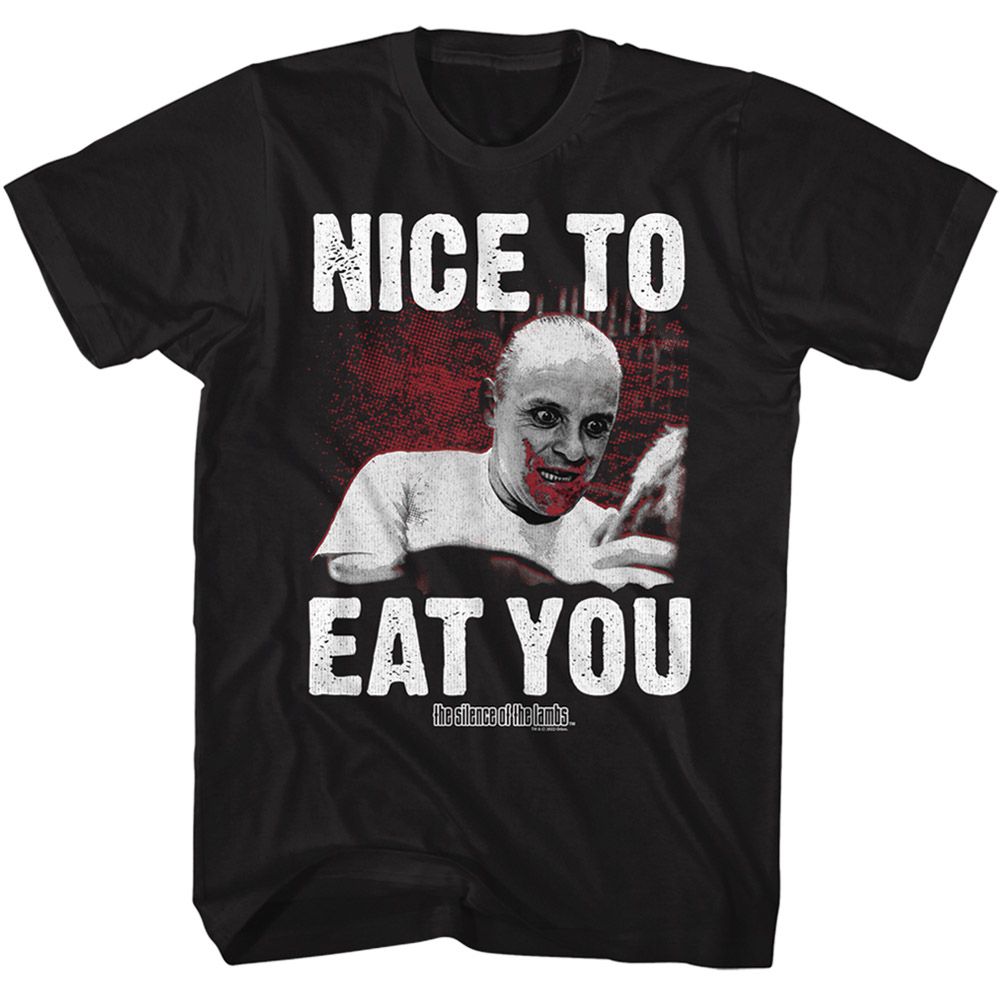 SILENCE OF THE LAMBS Terrific T-Shirt, Nice to Eat You