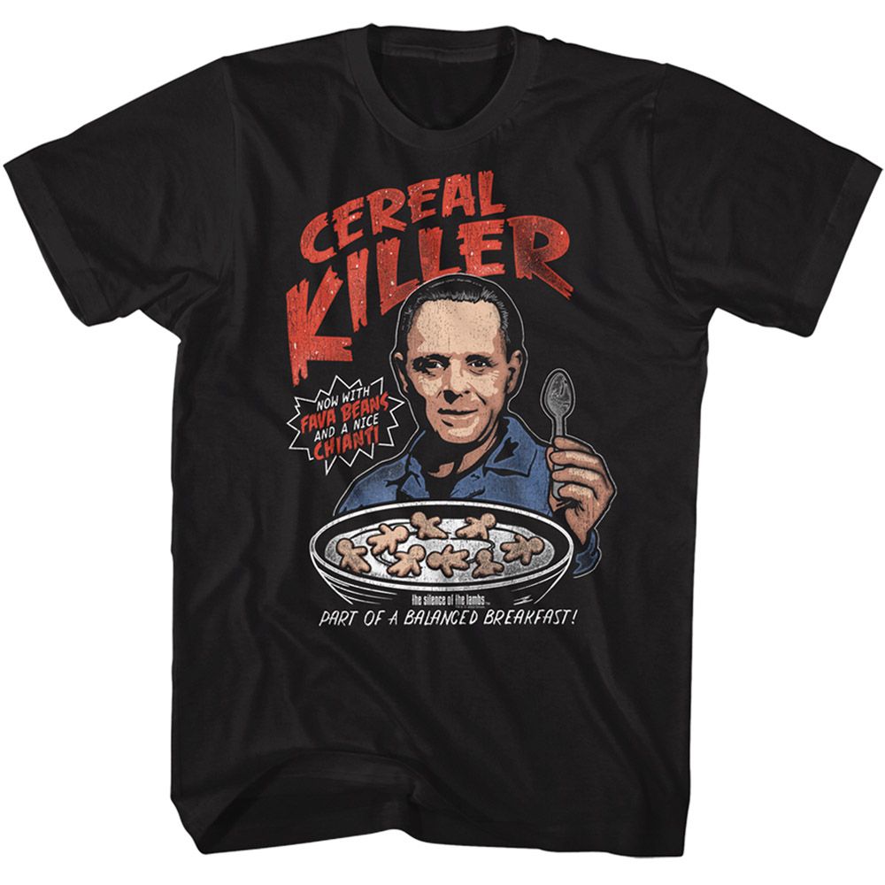 SILENCE OF THE LAMBS Terrific T-Shirt, Cereal Killer