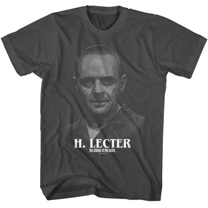 SILENCE OF THE LAMBS Unisex T-Shirt, H Lecter Portrait