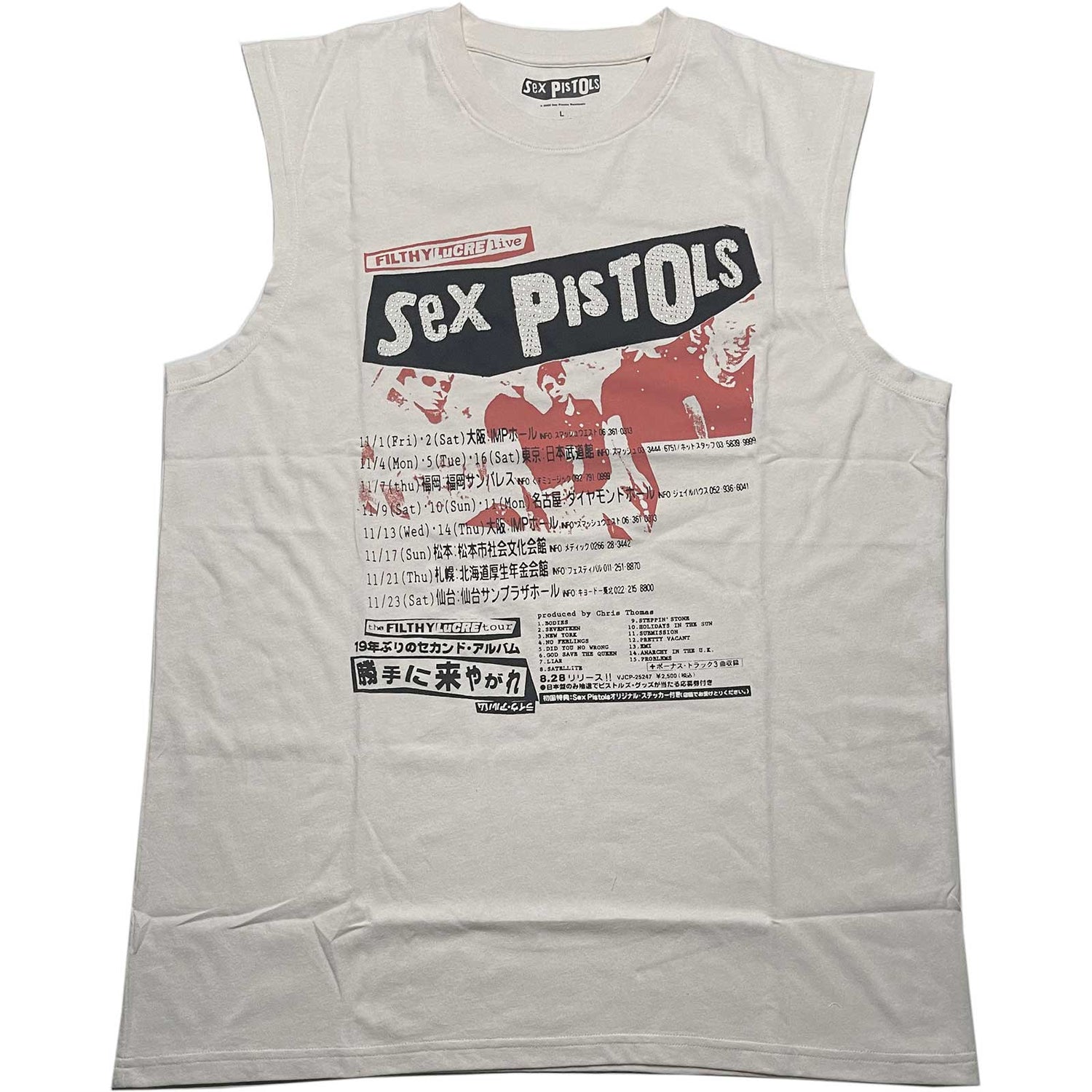 THE SEX PISTOLS Attractive Tank Top, Filthy Lucre
