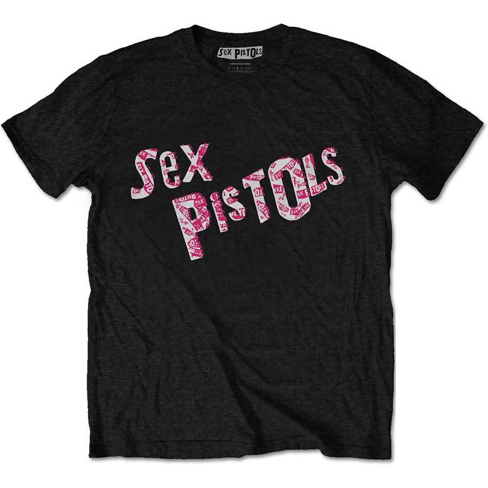 THE SEX PISTOLS Attractive T-Shirt, Multi-logo