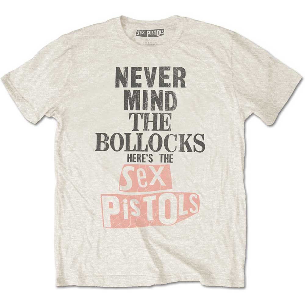 THE SEX PISTOLS Attractive T-Shirt, Bollocks Distressed