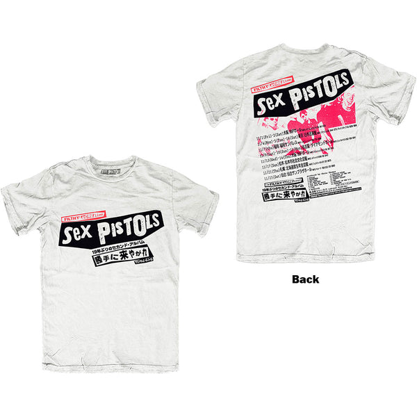 THE SEX PISTOLS Attractive T-Shirt, Filthy Lucre Japan