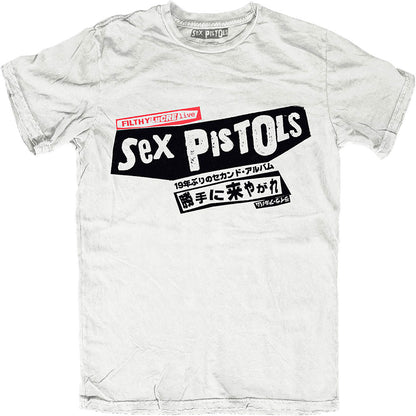 THE SEX PISTOLS Attractive T-Shirt, Filthy Lucre Japan