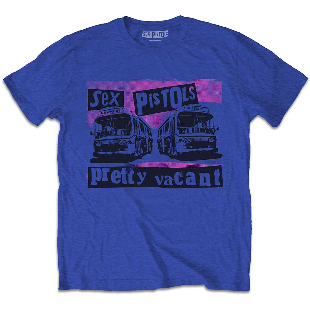 THE SEX PISTOLS Attractive T-Shirt, Pretty Vacant Coaches