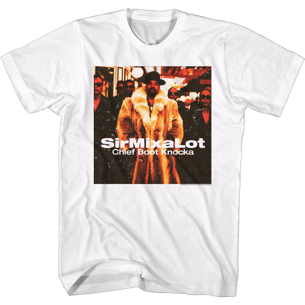 SIR MIX-A-LOT Eye-Catching T-Shirt, Chief Boot Knocka