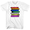 SIR MIX A LOT Eye-Catching T-Shirt, Colorful Stacked Cassettes