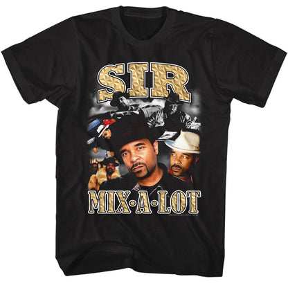 SIR MIX A LOT Eye-Catching T-Shirt, Collage