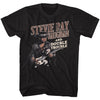 STEVIE RAY VAUGHAN Eye-Catching T-Shirt, Double Trouble