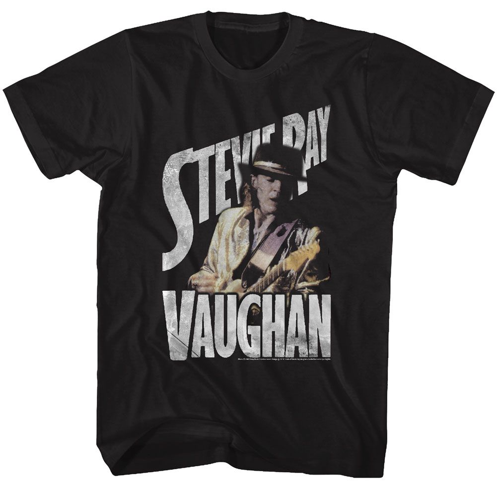 STEVIE RAY VAUGHAN Eye-Catching T-Shirt, Ol&