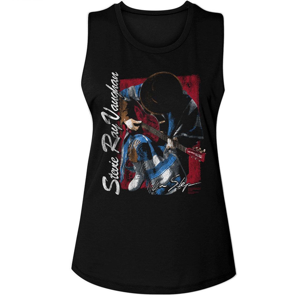 STEVIE RAY VAUGHAN Muscle Tank, Kneeling