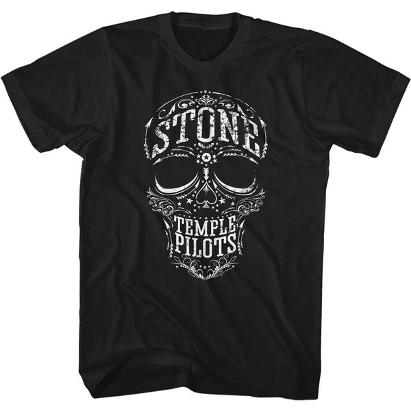 STONE TEMPLE PILOTS Eye-Catching T-Shirt, Skull