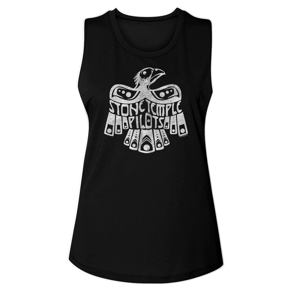 Women Exclusive STONE TEMPLE PILOTS Eye-Catching Muscle Tank, Eagle