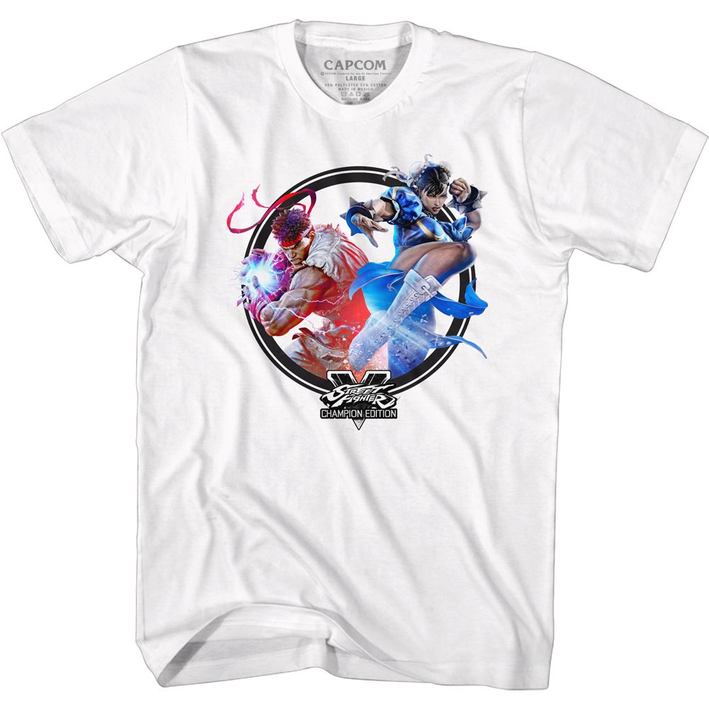 STREET FIGHTER Brave T-Shirt, Champion Circle