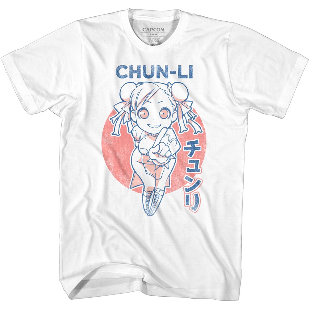 STREET FIGHTER Brave T-Shirt, Cutesy Chun