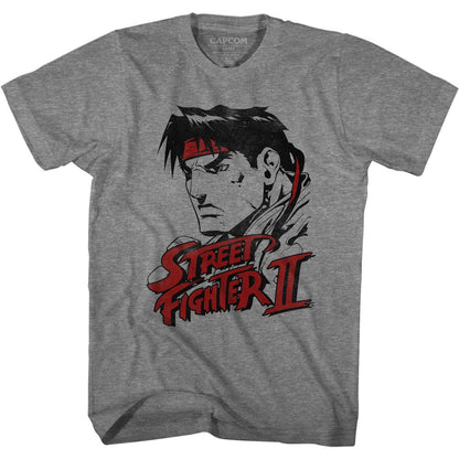 STREET FIGHTER Brave T-Shirt, Ryu Distressed