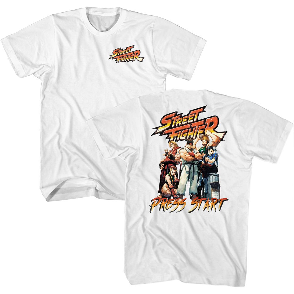 STREET FIGHTER Brave T-Shirt, Press Start