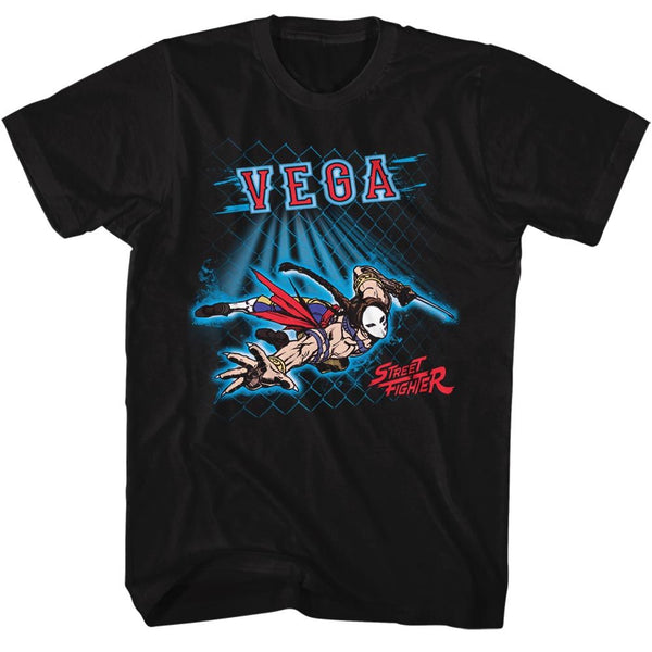 STREET FIGHTER Brave T-Shirt, Vega Fence
