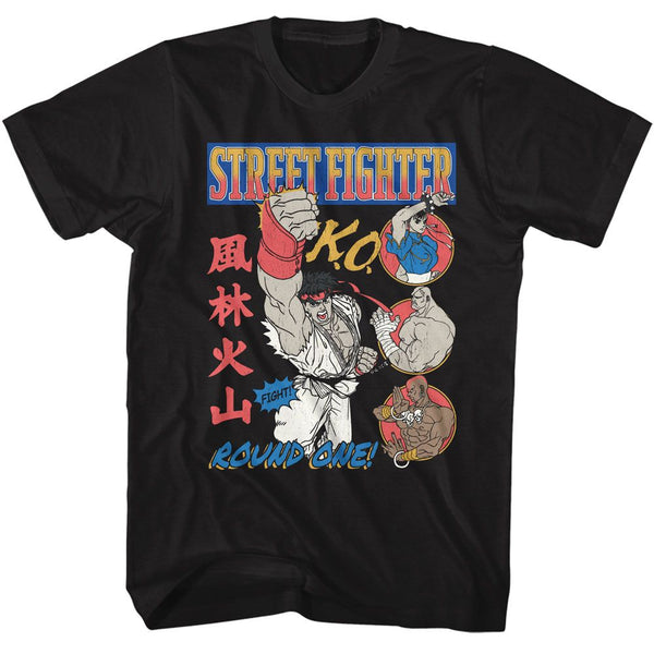 STREET FIGHTER Eye-Catching T-Shirt, Round One Comic