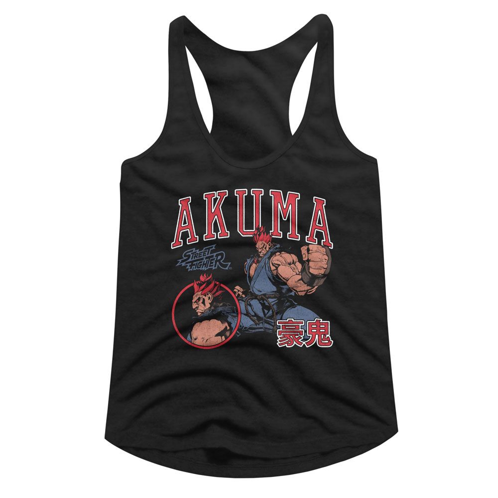 STREET FIGHTER Racerback, Akuma Varsity