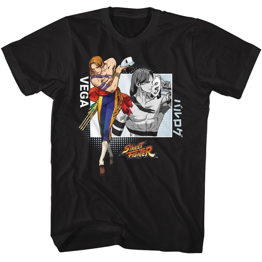 STREET FIGHTER Eye-Catching T-Shirt, Vega