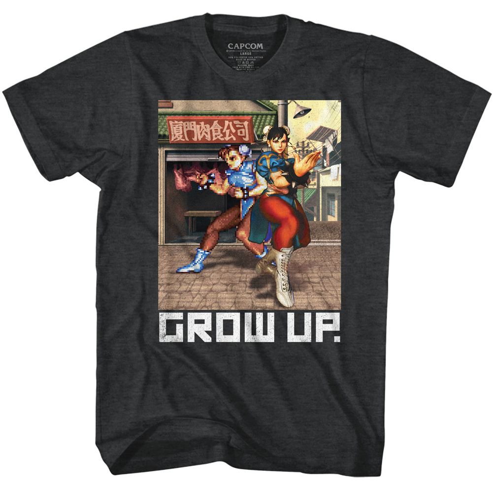 STREET FIGHTER Brave T-Shirt, Grow Up.