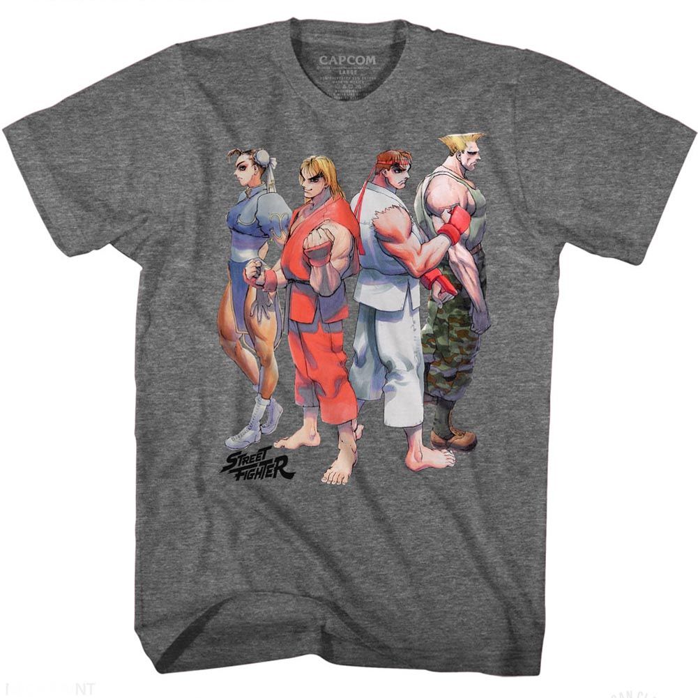 STREET FIGHTER Brave T-Shirt, Sf2 Lineup