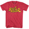 STREET FIGHTER Brave T-Shirt, Red Yellow Logo