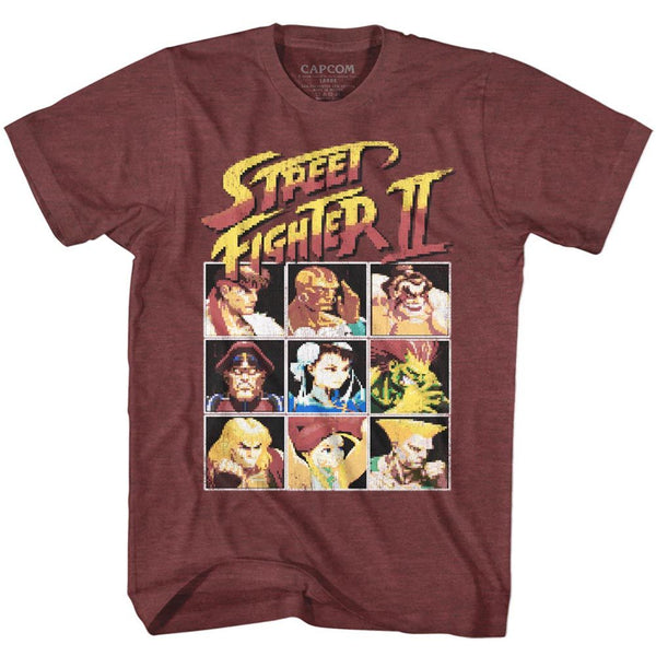 STREET FIGHTER Brave T-Shirt, 8Bit