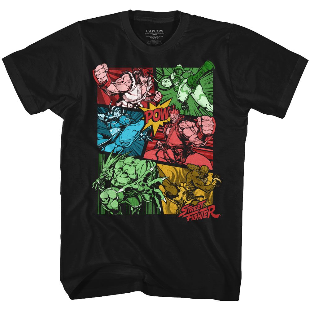 STREET FIGHTER Brave T-Shirt, Comic