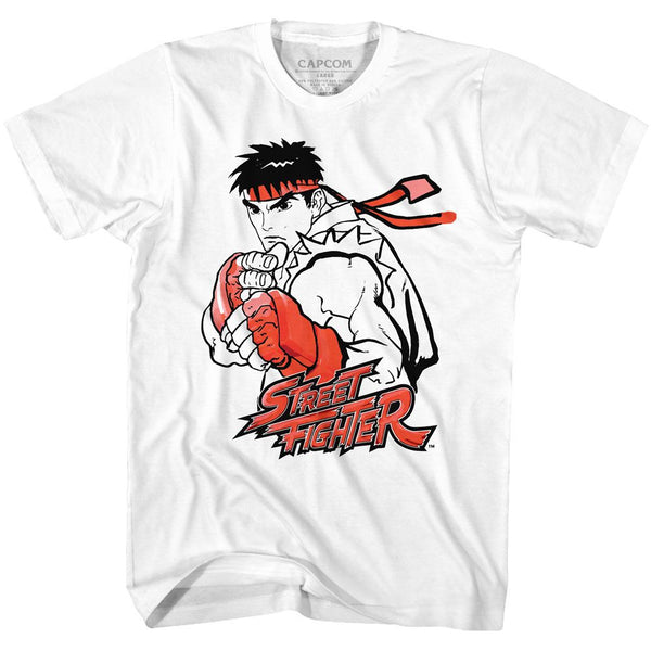 STREET FIGHTER Brave T-Shirt, Ryu Red