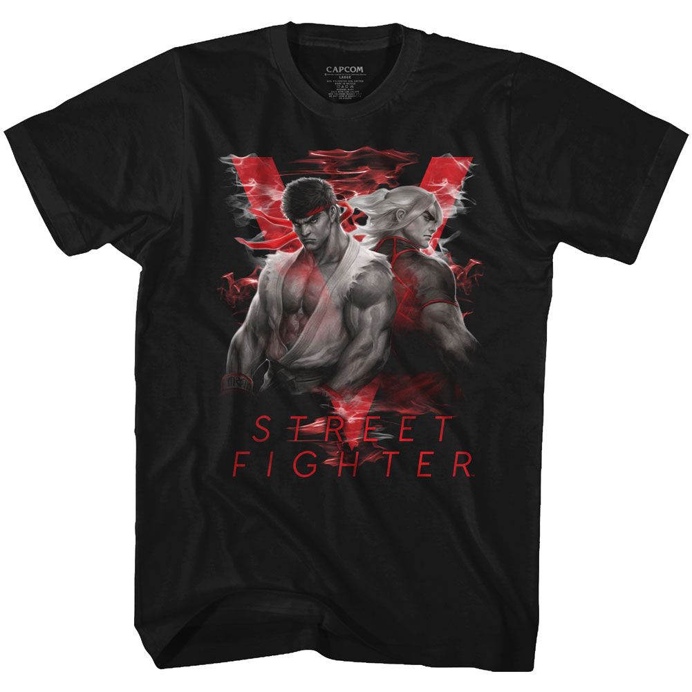 STREET FIGHTER Brave T-Shirt, Smoky V