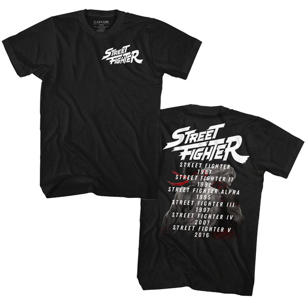 STREET FIGHTER Brave T-Shirt, Release Dates