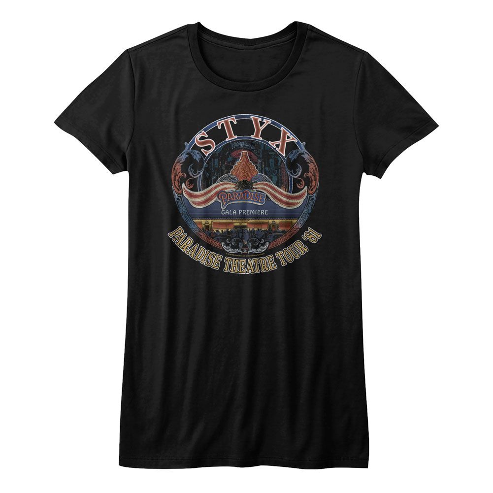 STYX T-Shirt, Paradise Theatre Tour 81