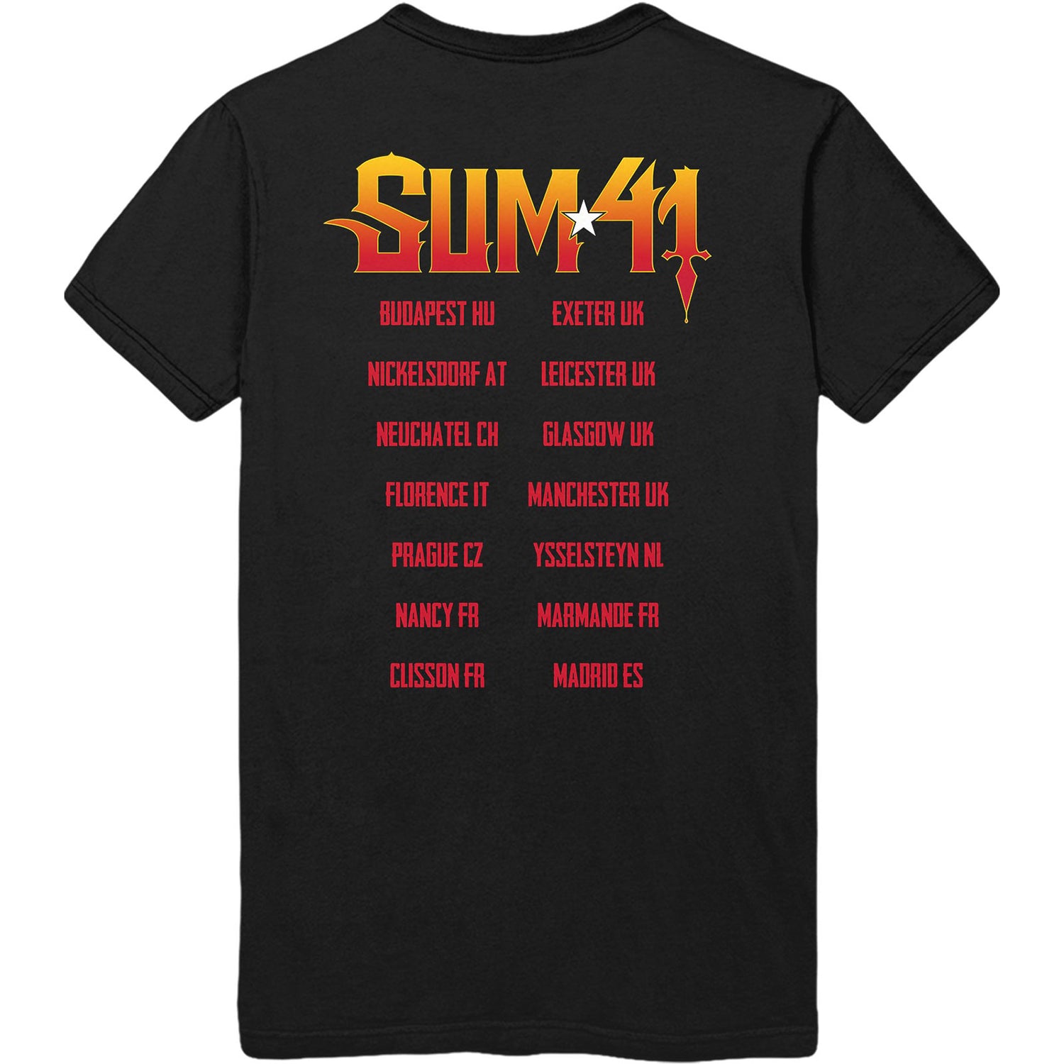 SUM 41 Attractive T-Shirt, Out For Blood