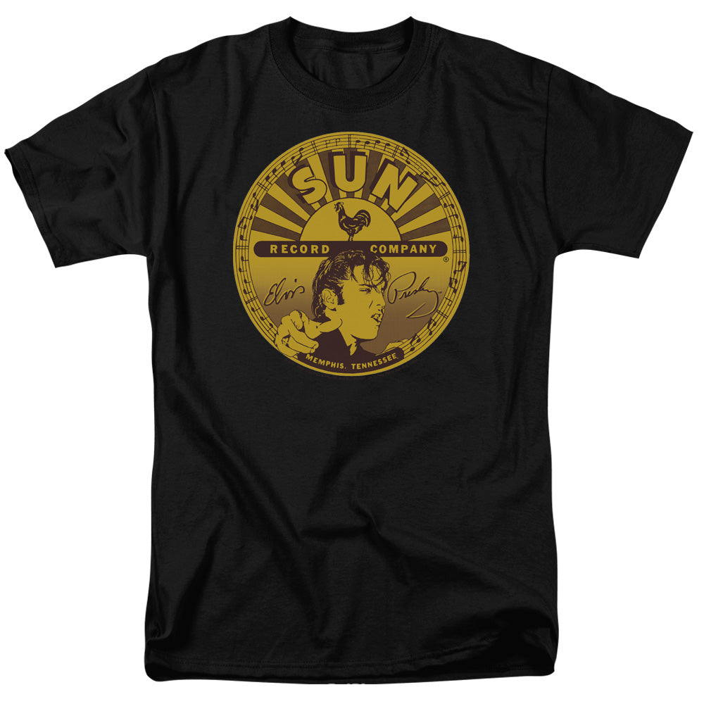 SUN RECORDS Impressive T-Shirt, Elvis Label