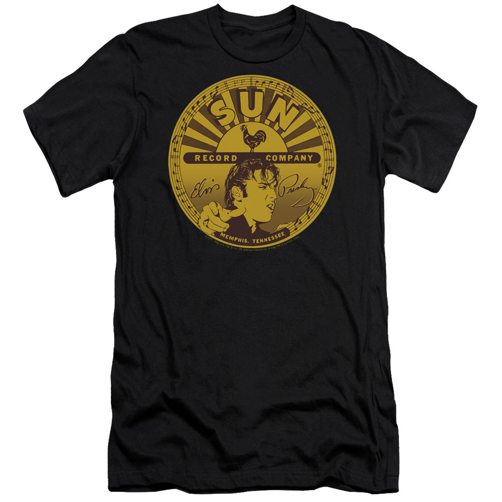 Premium SUN RECORDS T-Shirt, Elvis Label